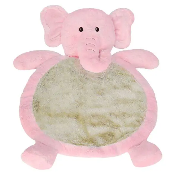baby pink bear mat