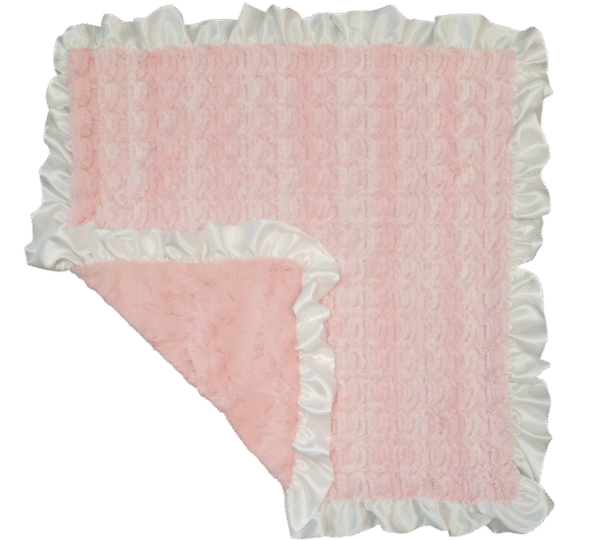Blush baby blanket